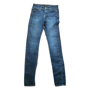 Joe’s Jeans 5252 The Skinny Dark Wash Denim Jeans Sz 0 (25) Gemini Stretch Fit
